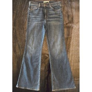 Joe's Jeans Women's 31x32 LONG Flare Leg High Rise Woodhouse Whiskered Wash